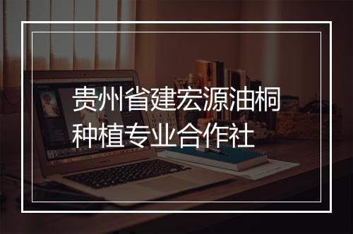 贵州省建宏源油桐种植专业合作社