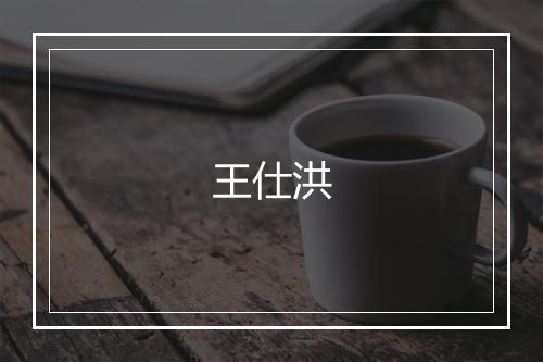 王仕洪