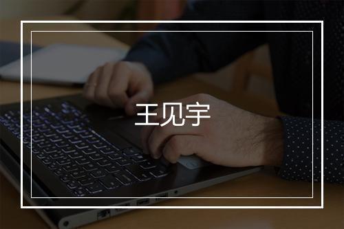王见宇