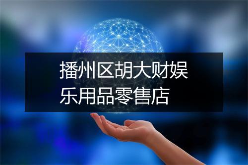 播州区胡大财娱乐用品零售店