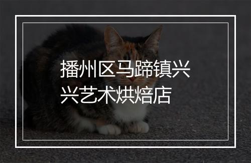 播州区马蹄镇兴兴艺术烘焙店