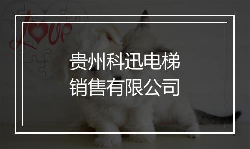 贵州科迅电梯销售有限公司