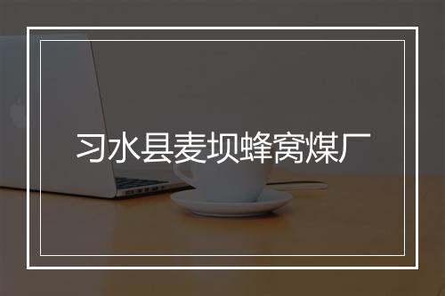 习水县麦坝蜂窝煤厂