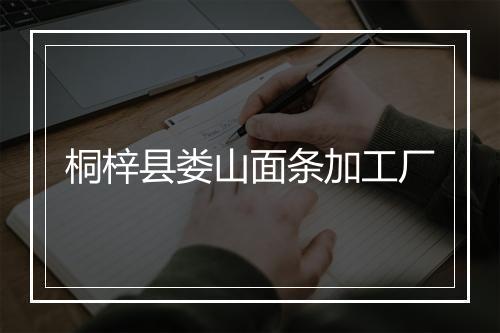 桐梓县娄山面条加工厂