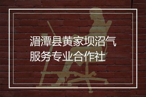 湄潭县黄家坝沼气服务专业合作社