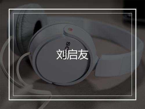 刘启友