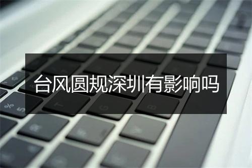台风圆规深圳有影响吗