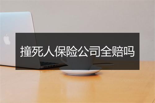 撞死人保险公司全赔吗