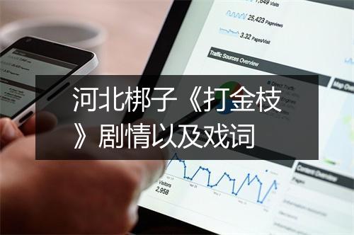 河北梆子《打金枝》剧情以及戏词