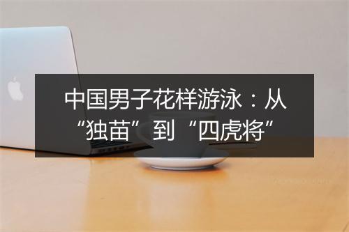 中国男子花样游泳：从“独苗”到“四虎将”