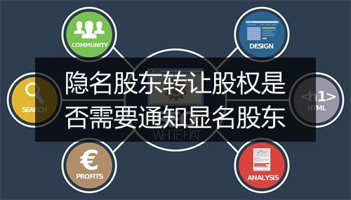 隐名股东转让股权是否需要通知显名股东