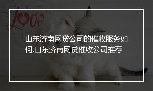 山东济南网贷公司的催收服务如何,山东济南网贷催收公司推荐