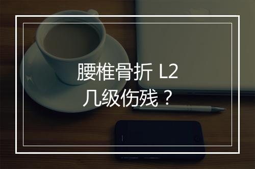 腰椎骨折 L2 几级伤残？