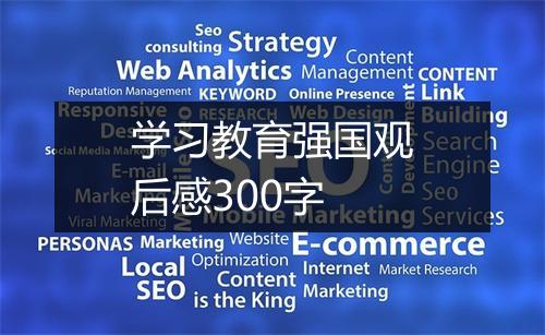 学习教育强国观后感300字