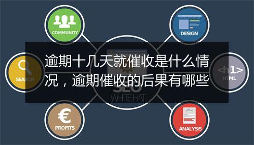 逾期十几天就催收是什么情况，逾期催收的后果有哪些