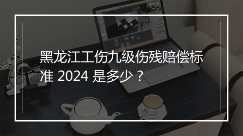 黑龙江工伤九级伤残赔偿标准 2024 是多少？