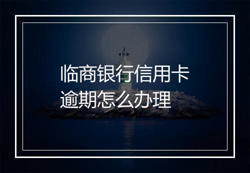 临商银行信用卡逾期怎么办理