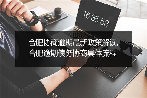 合肥协商逾期最新政策解读,合肥逾期债务协商具体流程