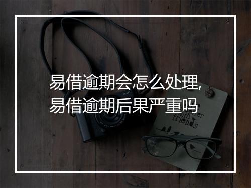 易借逾期会怎么处理,易借逾期后果严重吗
