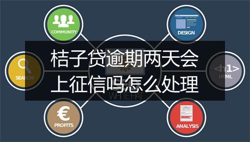 桔子贷逾期两天会上征信吗怎么处理
