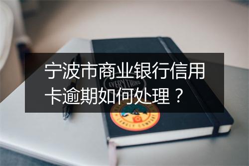 宁波市商业银行信用卡逾期如何处理？