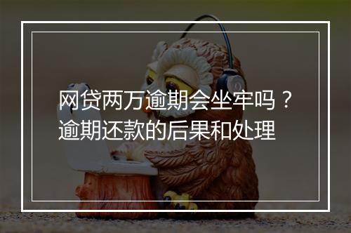 网贷两万逾期会坐牢吗？逾期还款的后果和处理