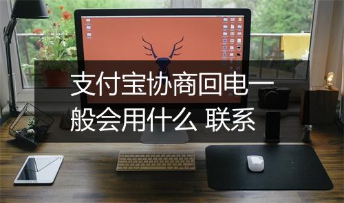 支付宝协商回电一般会用什么 联系