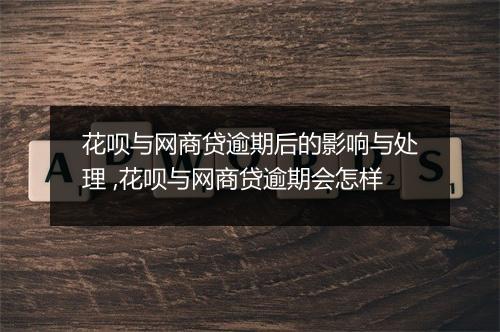 花呗与网商贷逾期后的影响与处理 ,花呗与网商贷逾期会怎样