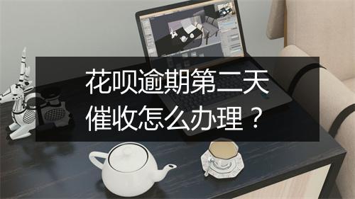 花呗逾期第二天催收怎么办理？