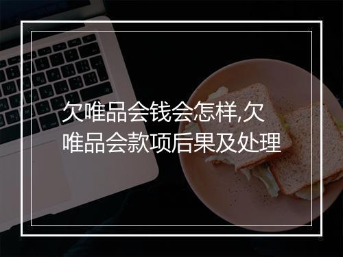 欠唯品会钱会怎样,欠唯品会款项后果及处理