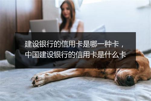 建设银行的信用卡是哪一种卡，中国建设银行的信用卡是什么卡