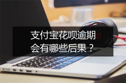 支付宝花呗逾期会有哪些后果？