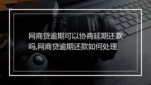 网商贷逾期可以协商延期还款吗,网商贷逾期还款如何处理