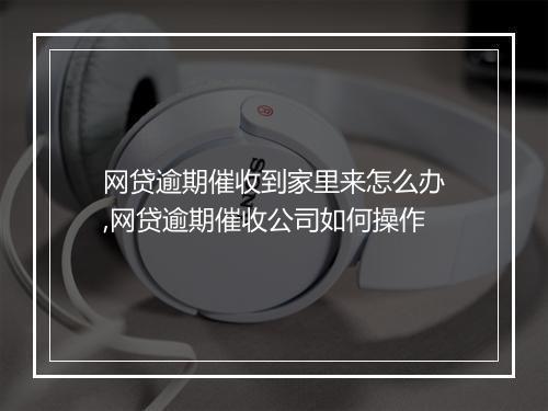 网贷逾期催收到家里来怎么办,网贷逾期催收公司如何操作
