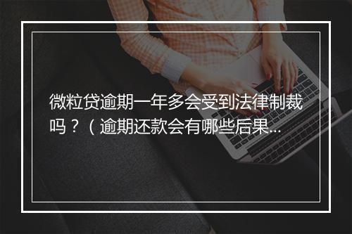 微粒贷逾期一年多会受到法律制裁吗？（逾期还款会有哪些后果）