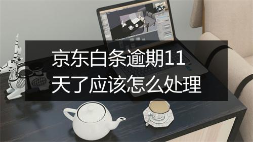 京东白条逾期11天了应该怎么处理