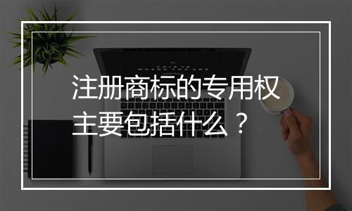 注册商标的专用权主要包括什么？