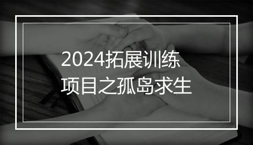 2024拓展训练项目之孤岛求生