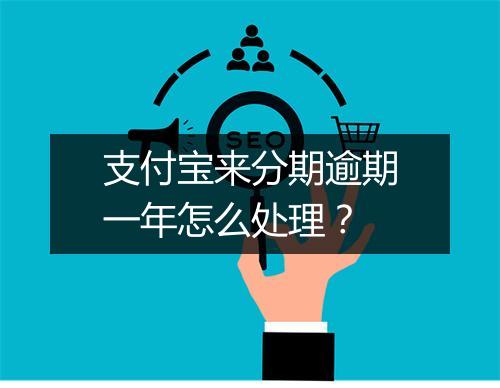 支付宝来分期逾期一年怎么处理？