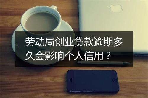 劳动局创业贷款逾期多久会影响个人信用？