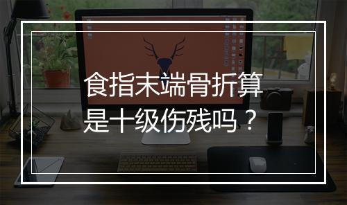 食指末端骨折算是十级伤残吗？