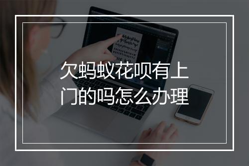 欠蚂蚁花呗有上门的吗怎么办理