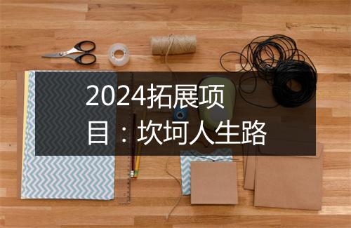 2024拓展项目：坎坷人生路
