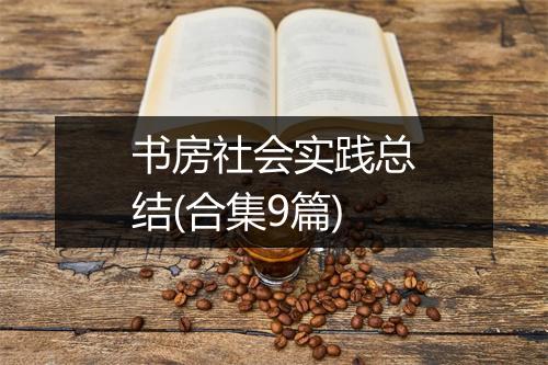 书房社会实践总结(合集9篇)