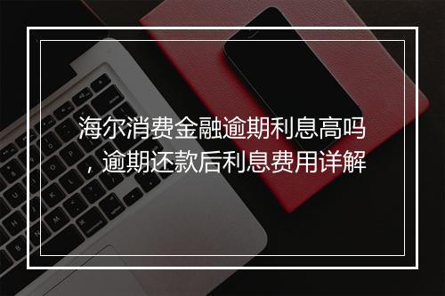 海尔消费金融逾期利息高吗，逾期还款后利息费用详解