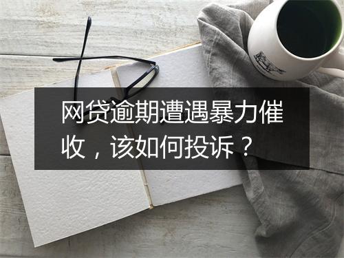网贷逾期遭遇暴力催收，该如何投诉？