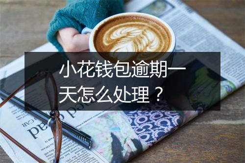 小花钱包逾期一天怎么处理？