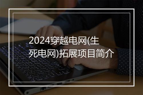 2024穿越电网(生死电网)拓展项目简介
