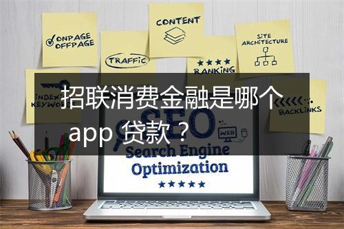 招联消费金融是哪个 app 贷款？