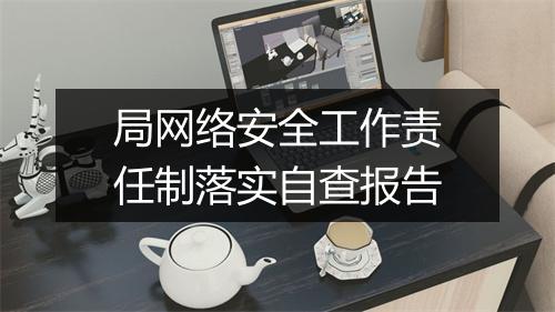 局网络安全工作责任制落实自查报告